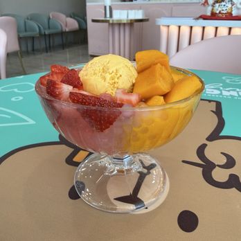 Mango Mango Dessert - A3 Strawberry Mango Juice Sago & Lychee Jelly w. Mango Ice Cream - Desserts Near Me - Las Vegas, Nevada Mango Mango Dessert - A3 Strawberry Mango Juice Sago & Lychee Jelly w. Mango Ice Cream - Desserts Near Me - Las Vegas, Nevada