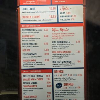 Burgermaster - Burger Master menu. 2022 - Burgers Near Me - Seattle, Washington