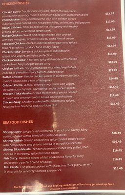 Menu photo 4 Himalayan Indian Kitchen Apple Valley, CA
