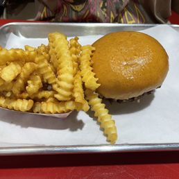 Jr. Burger with Fries