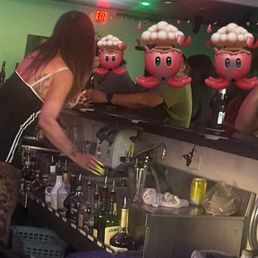 Line for cocktails