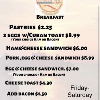 The Cuban Guy - Breakfast menu - Cuban Near Me - Waynesville, North Carolina The Cuban Guy - Breakfast menu - Cuban Near Me - Waynesville, North Carolina
