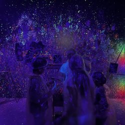 A Flick of the Wrist Splatter and Paint - Splatter paint room