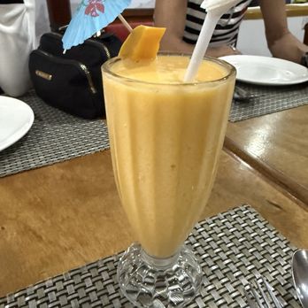 Lobster King Seafood And Restobar - Fresh mango fruit shake - Bars Near Me - Coron, PLW