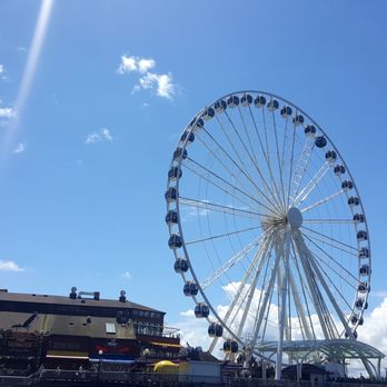The Seattle Great Wheel - Amusement Parks Near Me - Seattle, Washington The Seattle Great Wheel - Amusement Parks Near Me - Seattle, Washington
