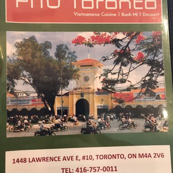 Pho Toronto - Menu - Vietnamese Near Me - Toronto, Ontario