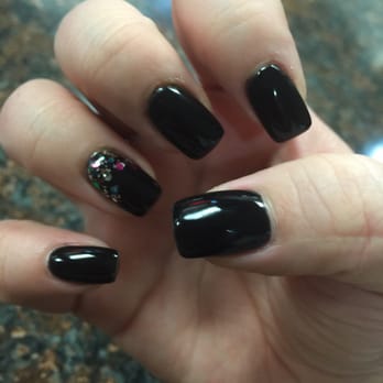 Fabulous Nails - Black gel full set love it!! Lilly is the best! - Nail Salons Near Me - Garden Grove, California Fabulous Nails - Black gel full set love it!! Lilly is the best! - Nail Salons Near Me - Garden Grove, California
