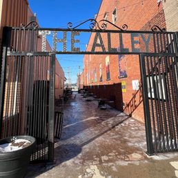 Exterior outside entrance of The Alley - The Alley entrance - Tipton, Indiana Exterior outside entrance of The Alley - The Alley entrance - Tipton, Indiana