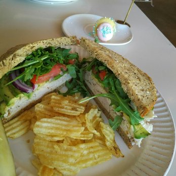 Bird Bakery - California Turkey and Tarragon Chicken Sandwich...oh and the cupcake - Desserts Near Me - San Antonio, Texas Bird Bakery - California Turkey and Tarragon Chicken Sandwich...oh and the cupcake - Desserts Near Me - San Antonio, Texas
