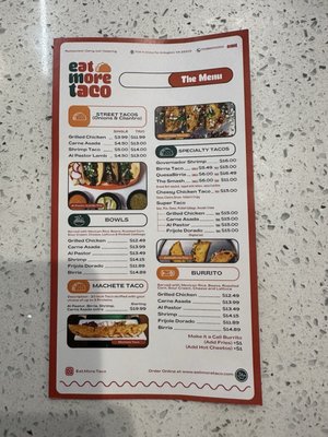 Menu photo 3 Eat More Taco Arlington, VA Menu photo 3 Eat More Taco Arlington, VA