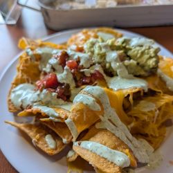 Gina's Cantina - Half plate of nachos from the HH menu (still a huge portion).