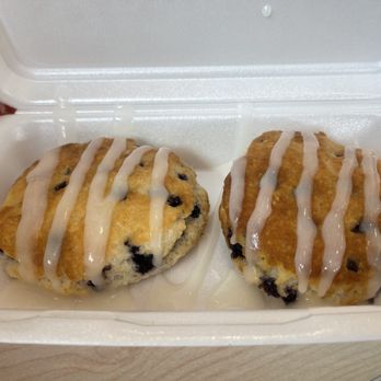 Bojangles - Drool worthy Blueberry Biscuits - Chicken Wings Near Me - Richmond, Texas