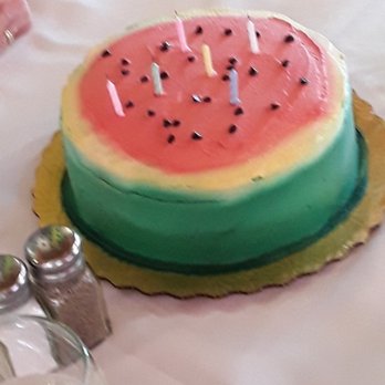 Militello's Bakery - Best birthday cake ever! My husband asked for a cake that looked like a slice of watermelon. The cake looked and tasted amazing! - Bakeries Near Me - Shelby Township, Michigan Militello's Bakery - Best birthday cake ever! My husband asked for a cake that looked like a slice of watermelon. The cake looked and tasted amazing! - Bakeries Near Me - Shelby Township, Michigan