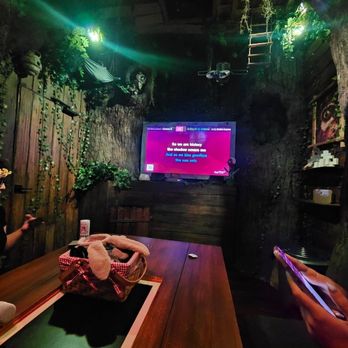 The Bureau Escape Rooms - Karaoke in the treehouse room - Escape Games Near Me - Orlando, Florida