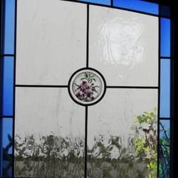 Gästehaus Reiter - Stained-glass window to the house
