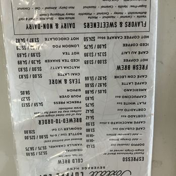 Foxtail Coffee - Menu - Coffee & Tea Near Me - Wellington, Florida