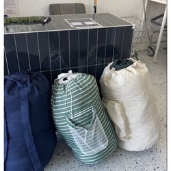 Clothes dropped off with 3 full bags