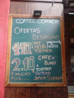 Menu photo 2 Coffee Corner Seville, SE