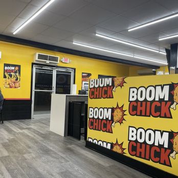 Boom Chick - Nice clean dining space. - Cheesesteaks Near Me - Pensacola, Florida