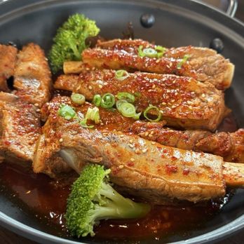 Lani Sot - 1/2 Order Spicy & Sweet Pork Ribs $19.99 - Korean Near Me - Honolulu, Hawaii