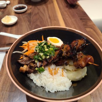Red Bloom - Yakitori chicken rice bowl - Asian Fusion Near Me - Reno, Nevada Red Bloom - Yakitori chicken rice bowl - Asian Fusion Near Me - Reno, Nevada