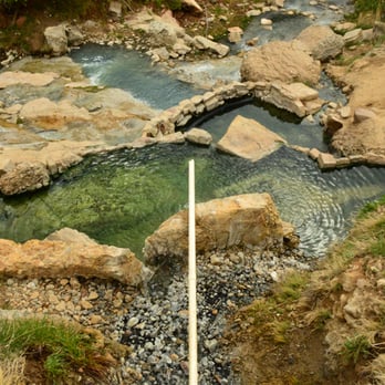 Fifth Water Hot Springs - A pipe dumping hot water from the top of the springs down to bigger, family friendly pools - Hiking Near Me - Spanish Fork, Utah Fifth Water Hot Springs - A pipe dumping hot water from the top of the springs down to bigger, family friendly pools - Hiking Near Me - Spanish Fork, Utah
