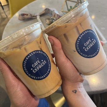 Cafe Express - Caramal Latte - Cafes Near Me - Las Vegas, Nevada