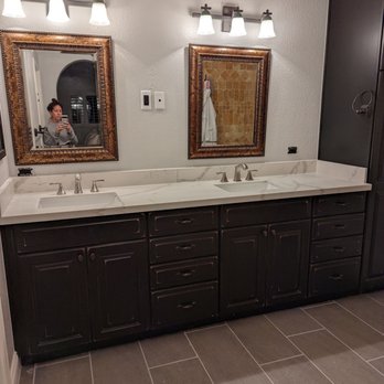 Markell Designs - After master (will update mirrors to match!) - Countertop Installation Near Me