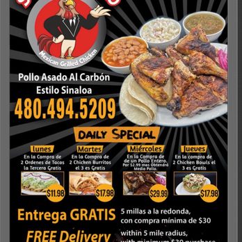 Señor pollo - Señor pollo: mejor pollo asado al carbón estilo Sinaloa en Glendale Az - Mexican Near Me - Glendale, Arizona