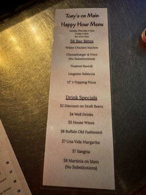 Menu photo 5 Tony's On Main Street Saint Charles, MO Menu photo 5 Tony's On Main Street Saint Charles, MO