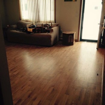 Vinyl Sheet Flooring Being Installed By Cj Builders In Pawtucket