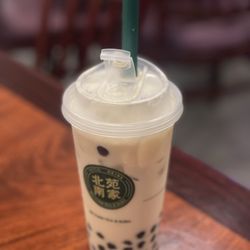 Bei Yuan Tea & Boba - Boba milk black tea iced