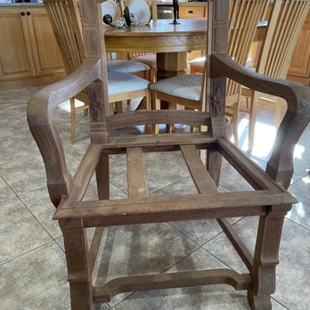 Redline Restoration - The "before" photo. Had been sitting in our barn for decades. - Furniture Repair Near Me Redline Restoration - The "before" photo. Had been sitting in our barn for decades. - Furniture Repair Near Me