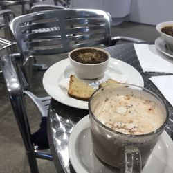 Katita Cafe - PLP stone soup small cup and Chai Tea
