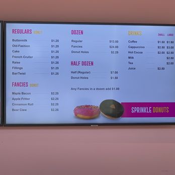 Sprinkle Donuts - Menu - Donuts Near Me - Reno, Nevada