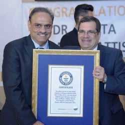 East Lake Center For Implants & Restorative Dentistry - Dr. Mehta received the Guinness Record for placing an implant on the oldest patient. She was 100 years old at the time.