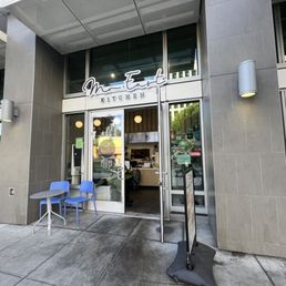 Exterior outside entrance of Mr East Kitchen - San Francisco, California Exterior outside entrance of Mr East Kitchen - San Francisco, California