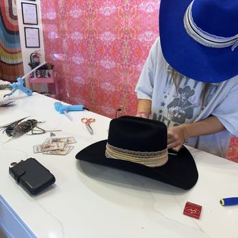 Turquoise Candy Hat Bar - Faith whipping up some magic - Hats Near Me - Scottsdale, Arizona