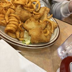 Valley Dairy Restaurant - Country Fried Fish - huge pieces!