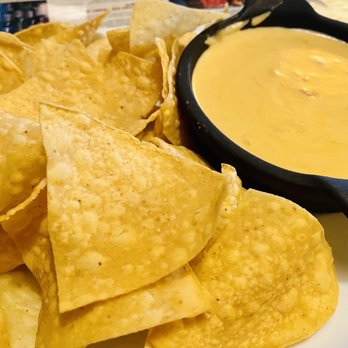 Ruby Tuesday - App chips and queso dip I meant to order the spinach dip - Burgers Near Me - Lumberton, North Carolina