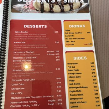 Spires Restaurant - Menu - Breakfast & Brunch Near Me - Tustin, California