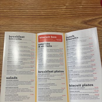 Big Bear Biscuits - The Menu - Breakfast & Brunch Near Me - Indianapolis, Indiana