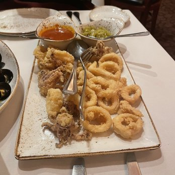 La Scala - Calamari Fritti with pepperoncini sauce - Italian Near Me - Baltimore, Maryland