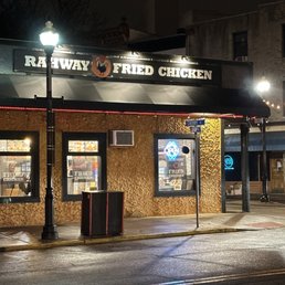 Exterior outside entrance of Rahway Fried Chicken - Storefront - Rahway, New Jersey Exterior outside entrance of Rahway Fried Chicken - Storefront - Rahway, New Jersey