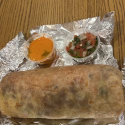 Tacos Memin - Veggie burrito.