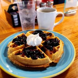 The Local’s Place - Blueberry Waffle