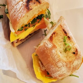 Beanstalk Cafe - Bush breakfast sandwich - Coffee & Tea Near Me - San Francisco, California
