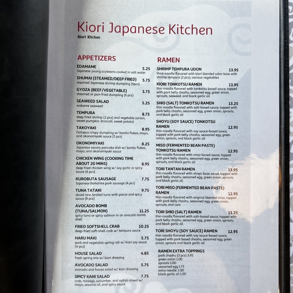 Kiori kitchen - Japanese Near Me - Morris Plains, New Jersey Kiori kitchen - Japanese Near Me - Morris Plains, New Jersey
