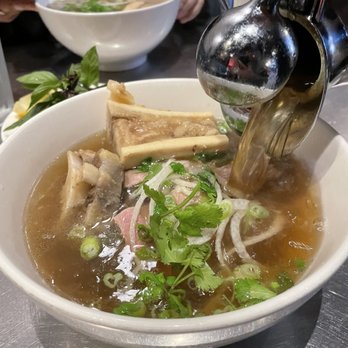 Shank & Bone - Broth poured at table - Vietnamese Near Me - San Diego, California Shank & Bone - Broth poured at table - Vietnamese Near Me - San Diego, California