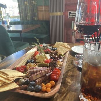 Evermore Wine Bar & Cafe - Charcuterie board cheese and fruit. - Cafes Near Me - Evergreen, Colorado Evermore Wine Bar & Cafe - Charcuterie board cheese and fruit. - Cafes Near Me - Evergreen, Colorado